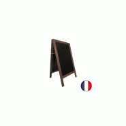 Chevalet stop trottoir - Cadre bois, dimensions 127 x 75 cm - Référence : LSTF38CHO