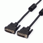 VALUE Câble DVI, DVI M-M, (24+1) dual link, 3 m