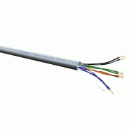 VALUE Câble UTP Cat.5e (Classe D), fils rigides, Eca, gris, 300 m