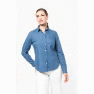 Chemise denim femme -  Réf: K509