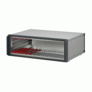 SCHROFF PropacPRO Mallette de bureau complète, blindée, 3 U, 84 HP, 386 mm