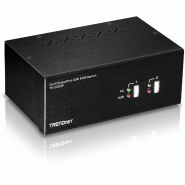 TRENDnet TK-240DP Switch KVM DisplayPort 2 ports à double écran