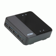 ATEN US434 Switch de partage des périphériques USB 3.0 à 4 ports