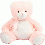 Peluche zippée Ourson -  Réf: MM556