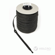 VELCRO® One Wrap® Strap 20mm x 230mm, 750 pièces, ignifugé, noir