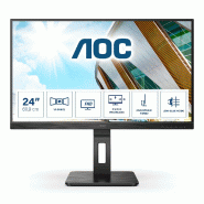 AOC P2 24P2QM LED display 60,5 cm (23.8&quot;) 1920 x 1080 pixels Full HD Noir