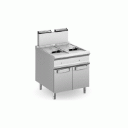 Friteuse gaz 2x18 Litres sur placard MBM - FRG98A - DOMINA PRO 900