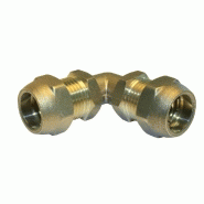 CENTRALE BRICO Manchon à compression laiton D.16 pour tube en