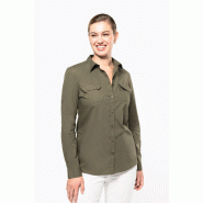 Chemise safari manches longues femme -  Réf: K591