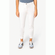 Pantalon chino 7/8 écoresponsable femme -  Réf: NS737