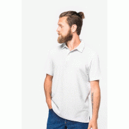 Polo écoresponsable recyclé homme  -  Réf: NS210