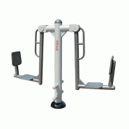 Urba Gym - Appareil de fitness pour étirements des jambes - Acier peint - 2,18 x 0,4 x 1,66 m