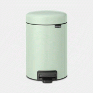 Poubelle à pédale newIcon -3 litres - Jade Green - Compacte et écologique - Brabantia