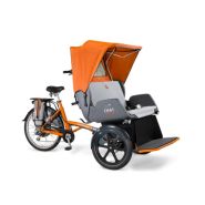 Tricycle pousse pousse le chat avec assistance électrique et capot en option