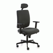 Fauteuil de direction Signo+ avec appuie-tête - neuf - robuste et versatile