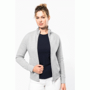 Veste molleton zippée femme -  Réf: K457