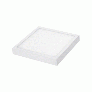 DALLE LED CARRÉE 190 MM - 18 W, 1600 LM, 3000 K, BLANC