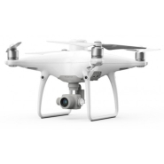 Drone DJI Phantom 4 doté de la technologie D-RTK, pour des travaux de photogrammétrie d'une précision centimétrique
