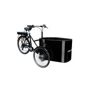 Triporteur électrique Nihola Cargo Single - 180L, 100kg, moteur Bafang 250W