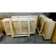 Caisse en bois à chevalet, sur mesure idéale pour les oeuvres de grandes dimensions - LEC EMBALLAGES