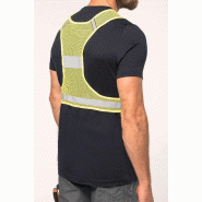 Gilet en filet fluorescent  -  Réf: WKP705