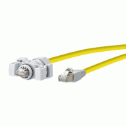 METZ CONNECT E-DAT Industry cordon de brassage IP67 - RJ45, 15 m