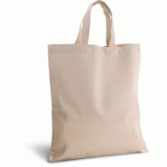 Sac shopping en coton canvas -  Réf: KI0249