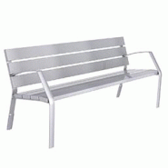 Banc aluminium avec finition anodisée - VAD COLLECTIVITES