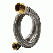 Flexible inox ø40mm intérieur m-f 1&quot;1/2 (40/49) longueur 50cm