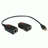 ROLINE Rallonge USB 2.0 à partir de RJ45, max. 50m