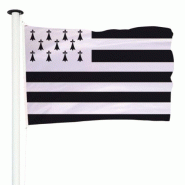 Drapeau Bretagne pour mât (Province)