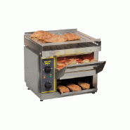 Toaster à convoyeur électrique Roller Grill - 8 tubes quartz, inox AISI 304, 230V/2650W, performant et polyvalent