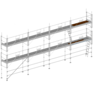 Echafaudage MULTIVIT+2 largeur 1 m - LOT 78 m 2