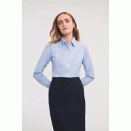 Chemise femme manches longues Oxford -  Réf: RU932F