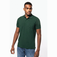 Polo piqué Bio180 homme - Réf: K2025 - 100% coton peigné biologique - Marque: Kariban