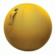 Ballon ergonomique revêtement tissu - coloris jaune safran