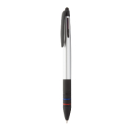 Stylo bille 3 couleurs stylet