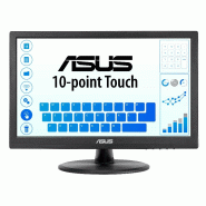 ASUS VT168HR 39,6 cm (15.6&quot;) 1366 x 768 pixels WXGA LED Écran tactile Noir
