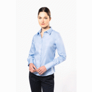 Chemise manches longues sans repassage femme -  Réf: K538