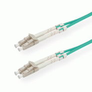 Câble FO duplex 50/125µm, LC/LC, OM3, 10m