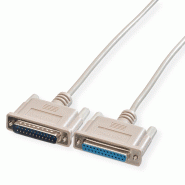 Roline câble rs-232 m/f, 9 m
