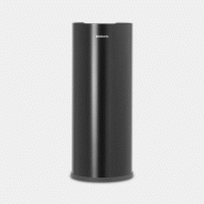 Distributeur de papier hygiénique ReNew - Matt Black - Brabantia - 3 rouleaux - Design minimaliste