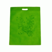 SACS ET SACHETS PLASTIQUES 10 SACS NON-TISSÉS FANTAISIES VERT - 5138