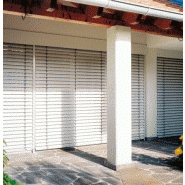 Store de fenêtre brise-soleil orientable - Venise - Lames orientables en aluminium - IRP 160