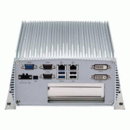 PC Fanless industriel Intel® Core™ i5/i3 4ème génération Chipset C226 PCH avec 1 slot PCI et 1 slot PCIeX4 - Référence: NISE3700P2E-C226