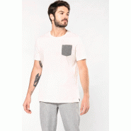 T-shirt coton Bio avec poche -  Réf: K375