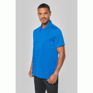 Polo sport manches courtes - 100% polyester respirant - Réf: PA482 - PROACT