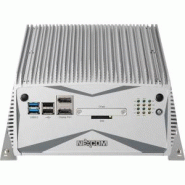 PC Fanless industriel Intel® Core™ i7-3517UE 3ème génération - 4 ports Ethernet avec 1 slot PCIeX4 et 1 slot PCI - Référence: NISE3640P2E