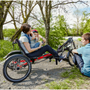 Tricycles individuels - Kettwiesel HANDBIKE Aluminium avec transmission Différentiel HASE BIKES