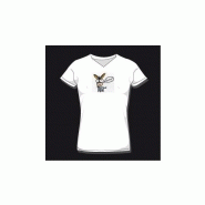 T-shirt femme ane col v